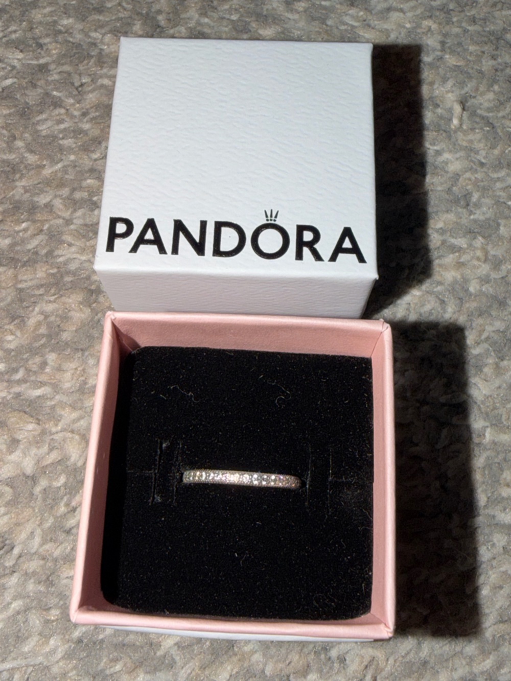 Hearts Of Pandora Ring With Cubic Zirconia / Sterling Silver - Picture 5 of 11